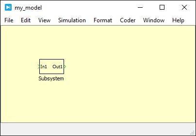 Subsystem creation