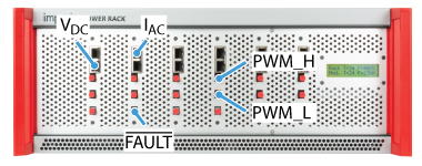Front connectivity for a closed rack type C