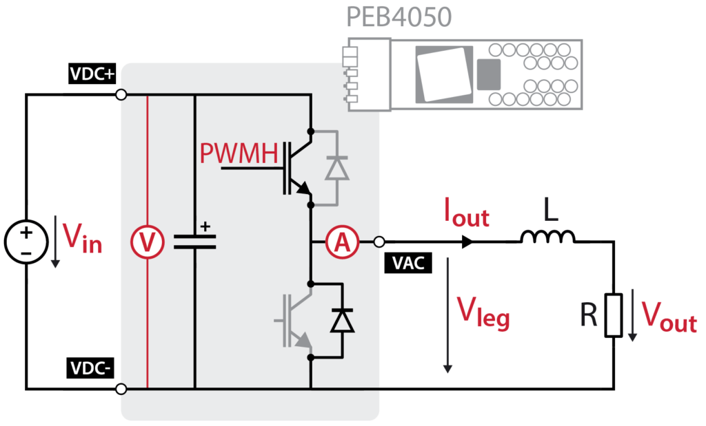 IGBT step-down buck converter