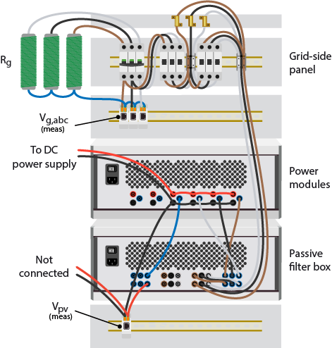 Converter wiring for test 1