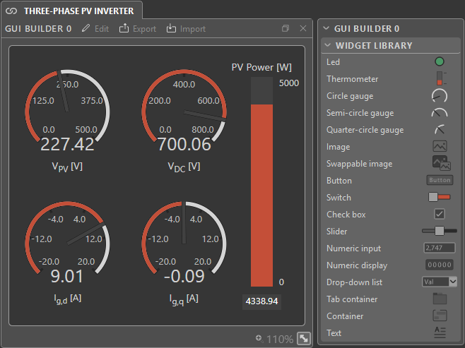 GUI Builder module