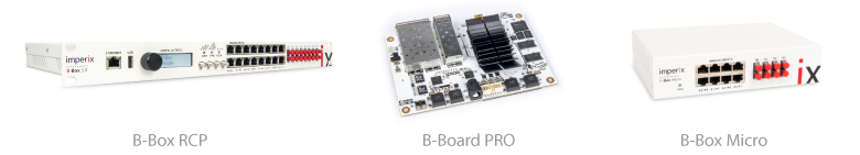 B-Box RCP, B-Board PRO and B-Box Micro