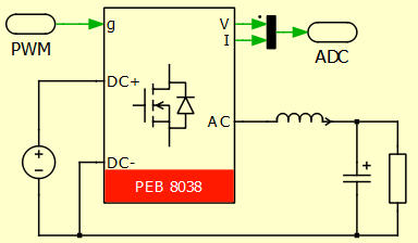 Buck converter plant model