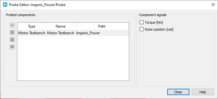 MTB PLECS probe