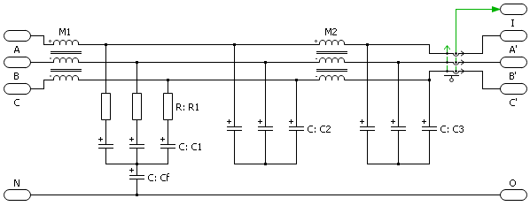 AC Filter model - Detailed CM