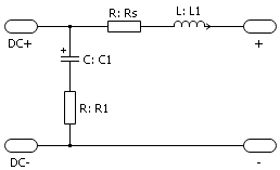 DC Filter model - Detailed