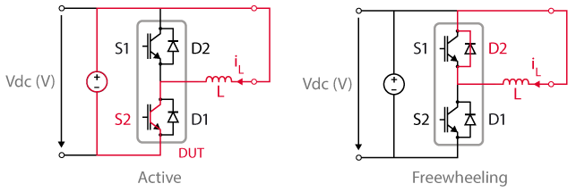 DPT circuit configuration for boost mode test