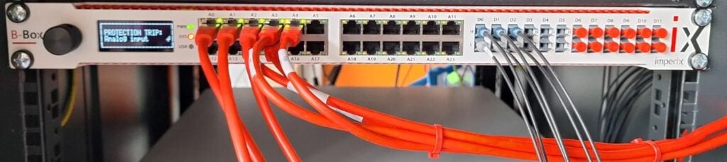 Over-current fault on the B-Box 4