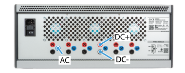 Rear connectivity for a closed rack type C