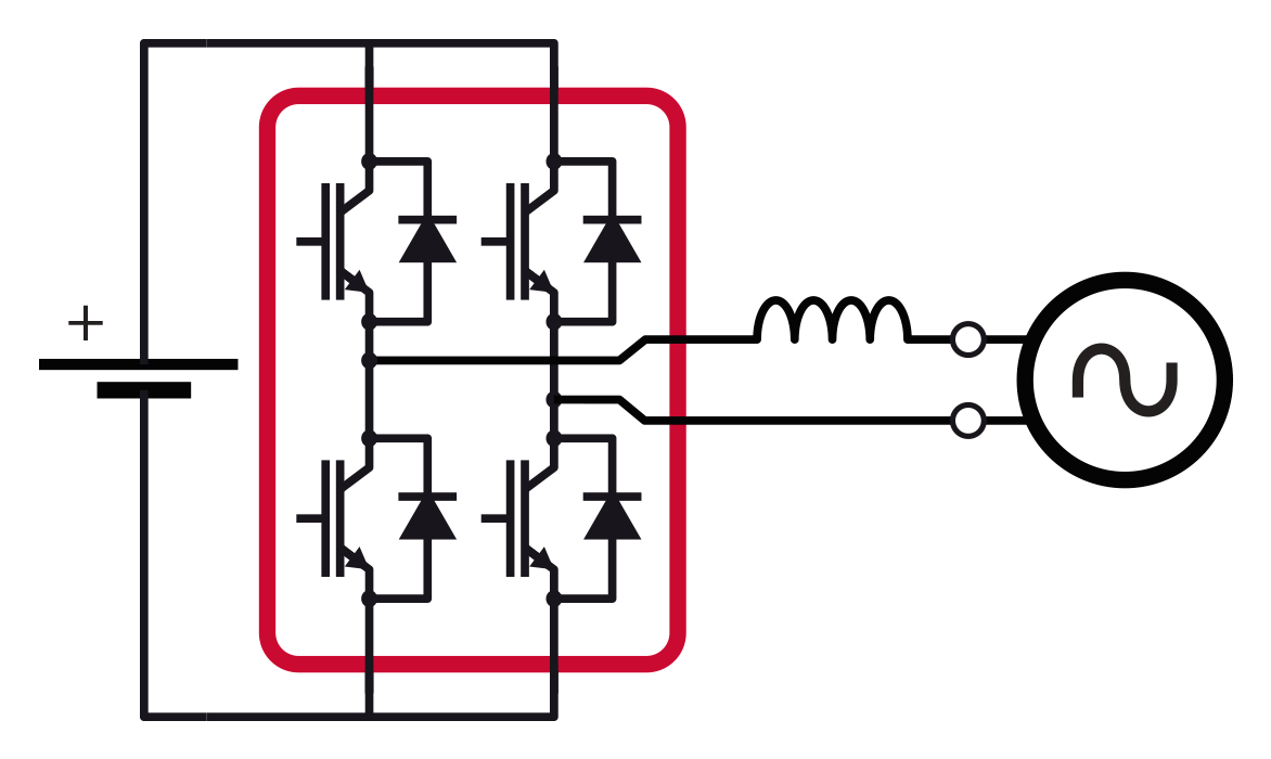 Мост на igbt транзисторах схема