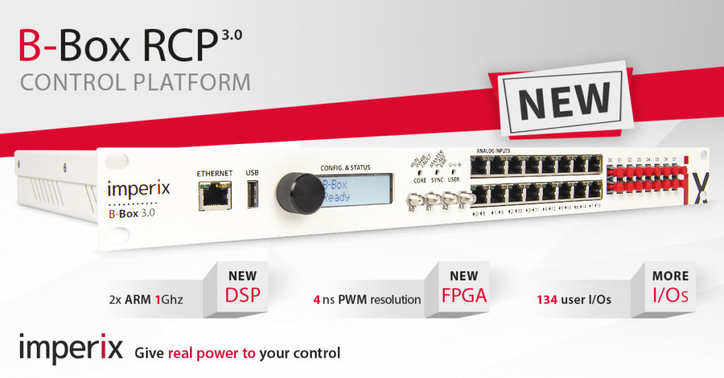 Key features of the B-Box RCP control platform for power electronic applications