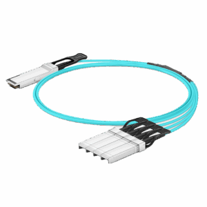 4SFP-QSFP Fork Cable 1m