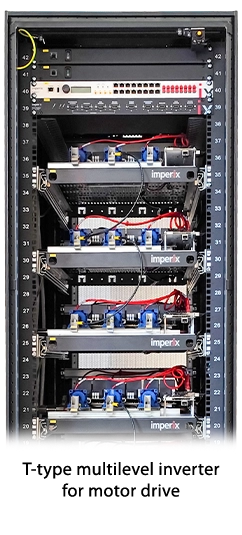 t-type multilevel inverter for motor drive